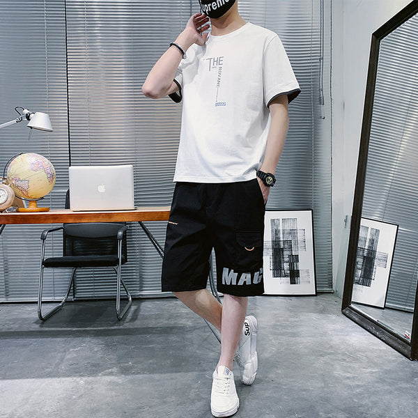 TB Summer Men's Tee Hip-hop Style Casual Sportswear