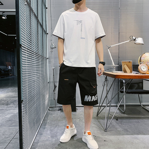 TB Summer Men's Tee Hip-hop Style Casual Sportswear
