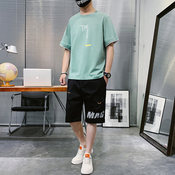 TB Summer Men's Tee Hip-hop Style Casual Sportswear