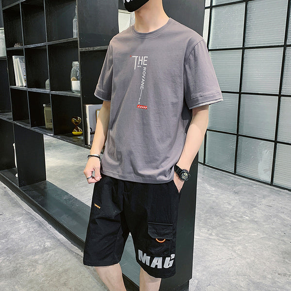 TB Summer Men's Tee Hip-hop Style Casual Sportswear