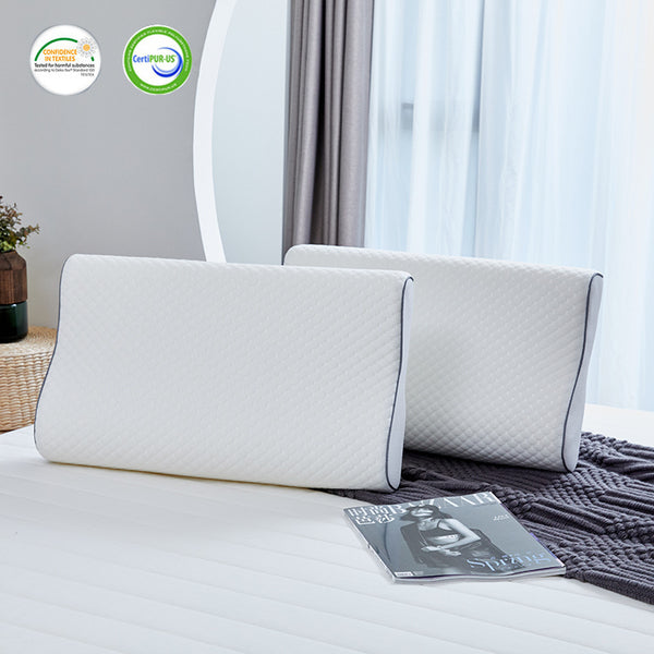 Ergonomic Slow Rebound Tencel Memory Foam Pillow - Sleep Like Never Before