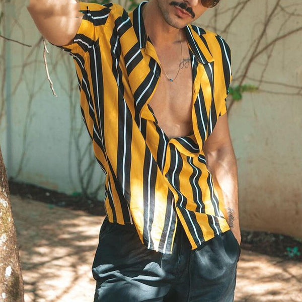 Trendy Summer T-Shirt for Men - Streetwear Casual Look