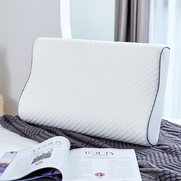 Ergonomic Slow Rebound Tencel Memory Foam Pillow - Sleep Like Never Before