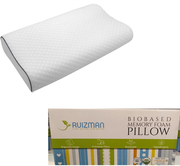 Ergonomic Slow Rebound Tencel Memory Foam Pillow - Sleep Like Never Before