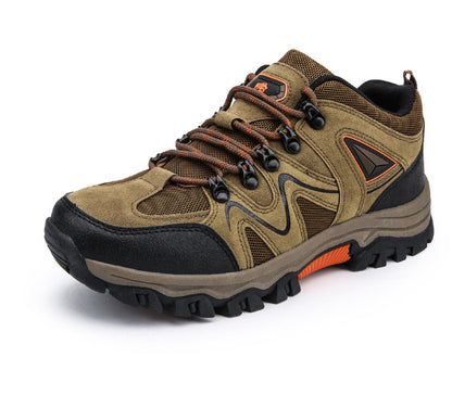 TB Outdoor Adventure: Waterproof Non-Slip Low-Cut Hiking Shoes