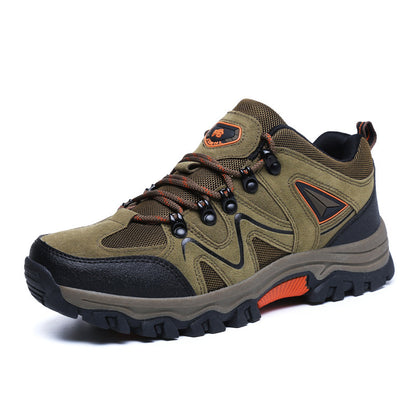 TB Outdoor Adventure: Waterproof Non-Slip Low-Cut Hiking Shoes