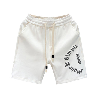 TB Men's Printed Cropped Sports Pants: Summer Style Statement