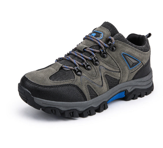 TB Outdoor Adventure: Waterproof Non-Slip Low-Cut Hiking Shoes