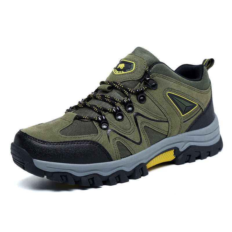 TB Outdoor Adventure: Waterproof Non-Slip Low-Cut Hiking Shoes