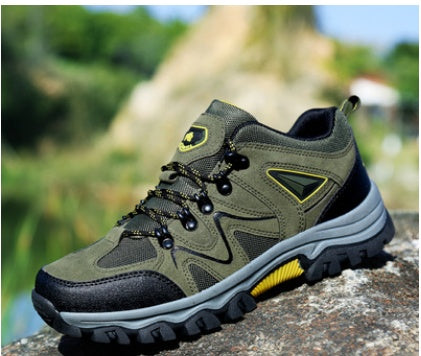 TB Outdoor Adventure: Waterproof Non-Slip Low-Cut Hiking Shoes