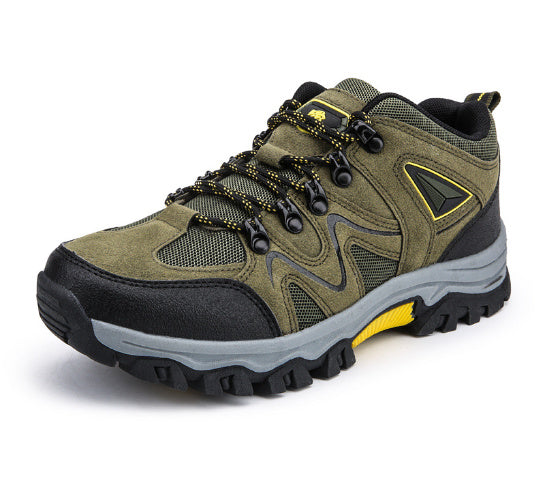 TB Outdoor Adventure: Waterproof Non-Slip Low-Cut Hiking Shoes